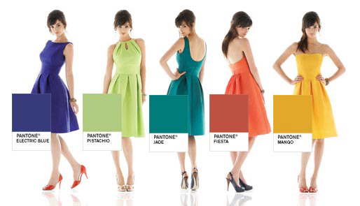 Can't find Bridesmaid dresses to match your wedding's colour scheme The